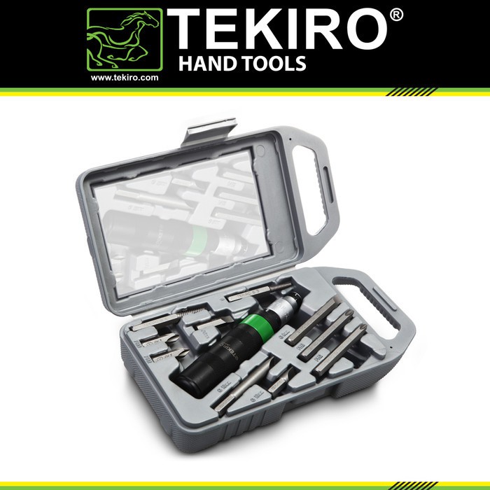 TEKIRO IMPACT DRIVE 11 PCS / OBENG KETOK / TOOLS - ALAT PERKAKAS