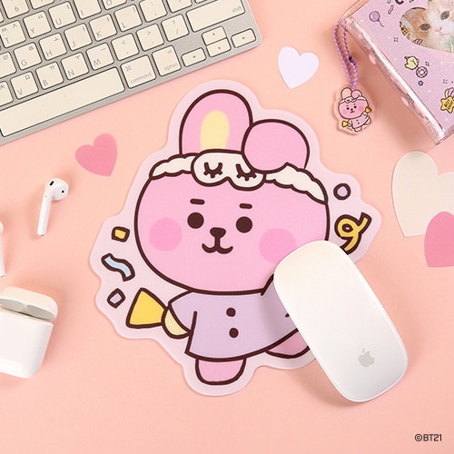 [READY STOCK] BT21 Mouse Pad Party Cooky