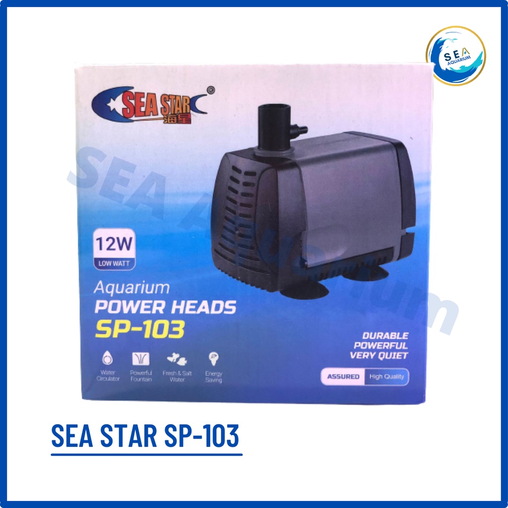 Jual Pompa Aquarium Celup Water Pump Sea Star Sp Sp Low Watt Shopee Indonesia