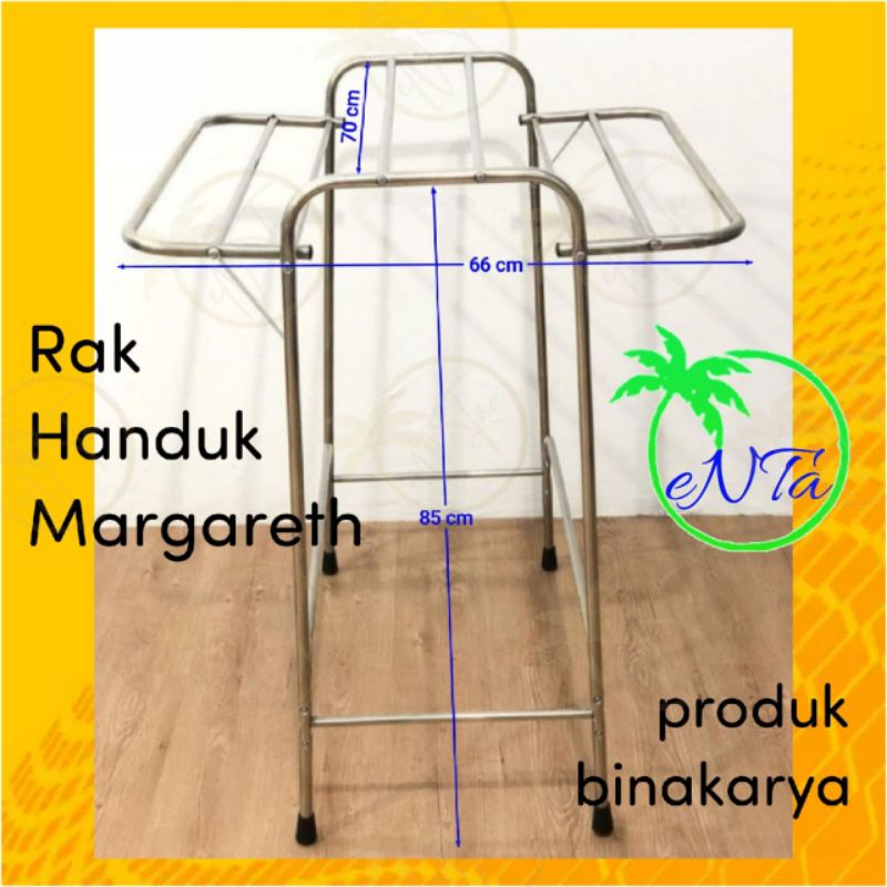 RakHanduk /Rak handuk stainless /rak handuk Margareth