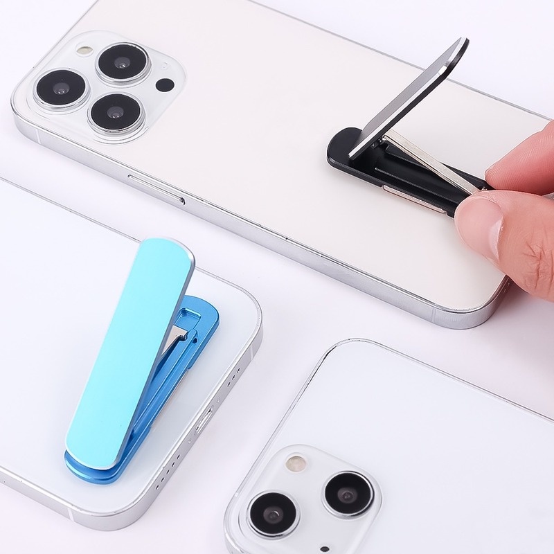 360° Bracket Holder Handphone Universal Bahan Aluminum Alloy Bisa Dilipat