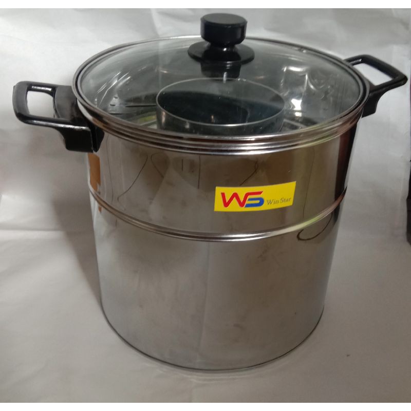 dandang bakso mini 20, 22, 24, dan 26 TUTUP KACA