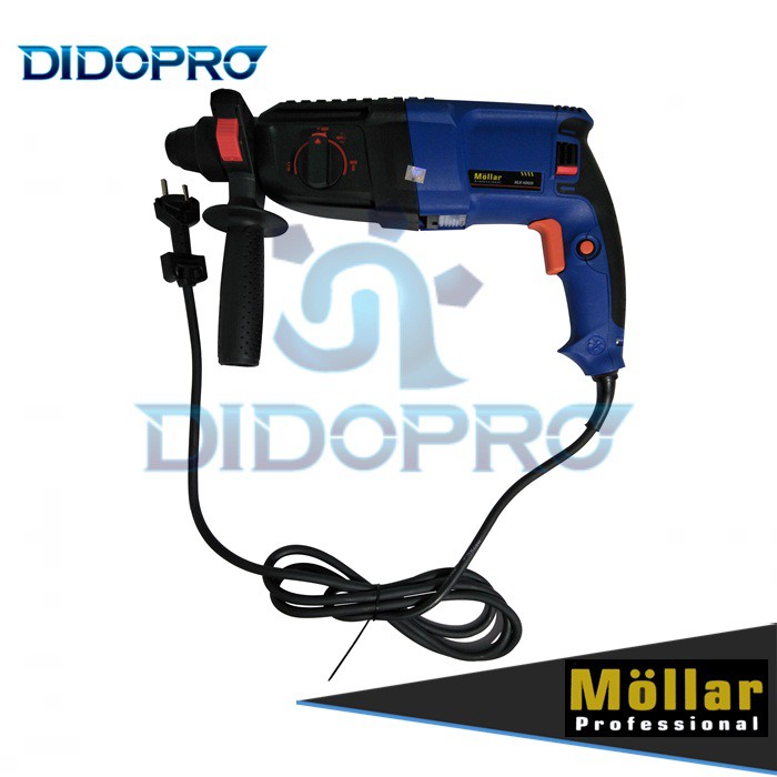 Mesin Bor Tembok Beton Mollar Bor Bobok Rotary Hammer Impact Drill - My ...