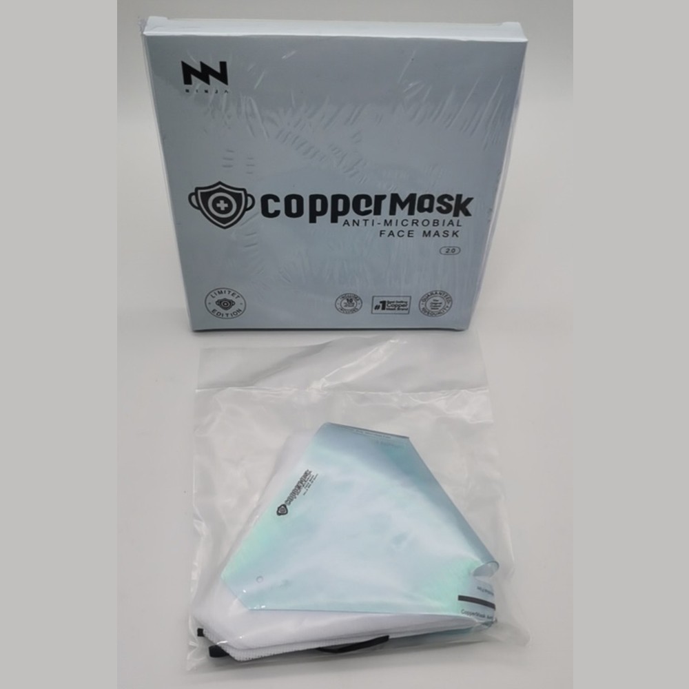 Cod Copper Mask2 0 Coppermask Version 2 Face Mask 1 Set Of Self Disinfecting Mask 11 Non Woven Filters Unio Shopee Indonesia