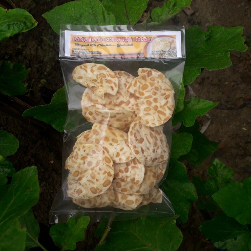 

keripik tempe sagu 100 gr renyah gurih nikmat