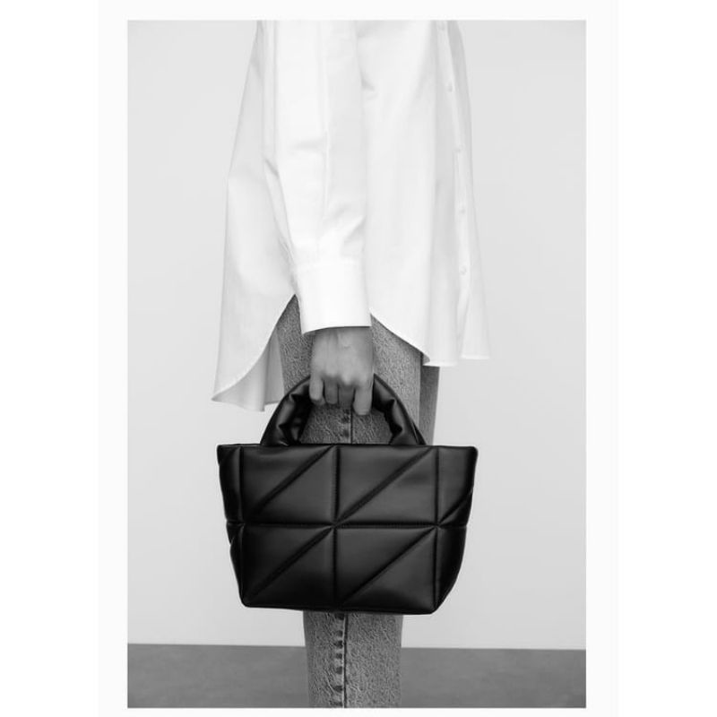 ZRA QUILTED CITY BAG