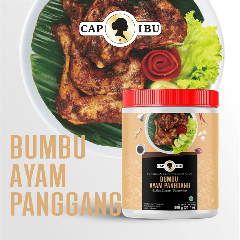 CAP IBU Bumbu Ayam Panggang Kemasan Pot