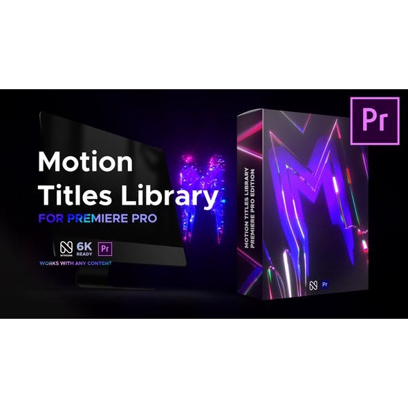 Motion Titles Library for Premiere Pro