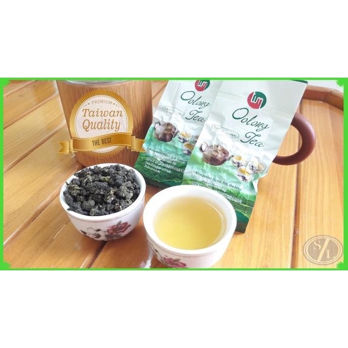 

[ COD ] TEH OOLONG HIJAU ORIGINAL ( TAIWAN QUALITY ) 80 Gram DISKON Kode 425