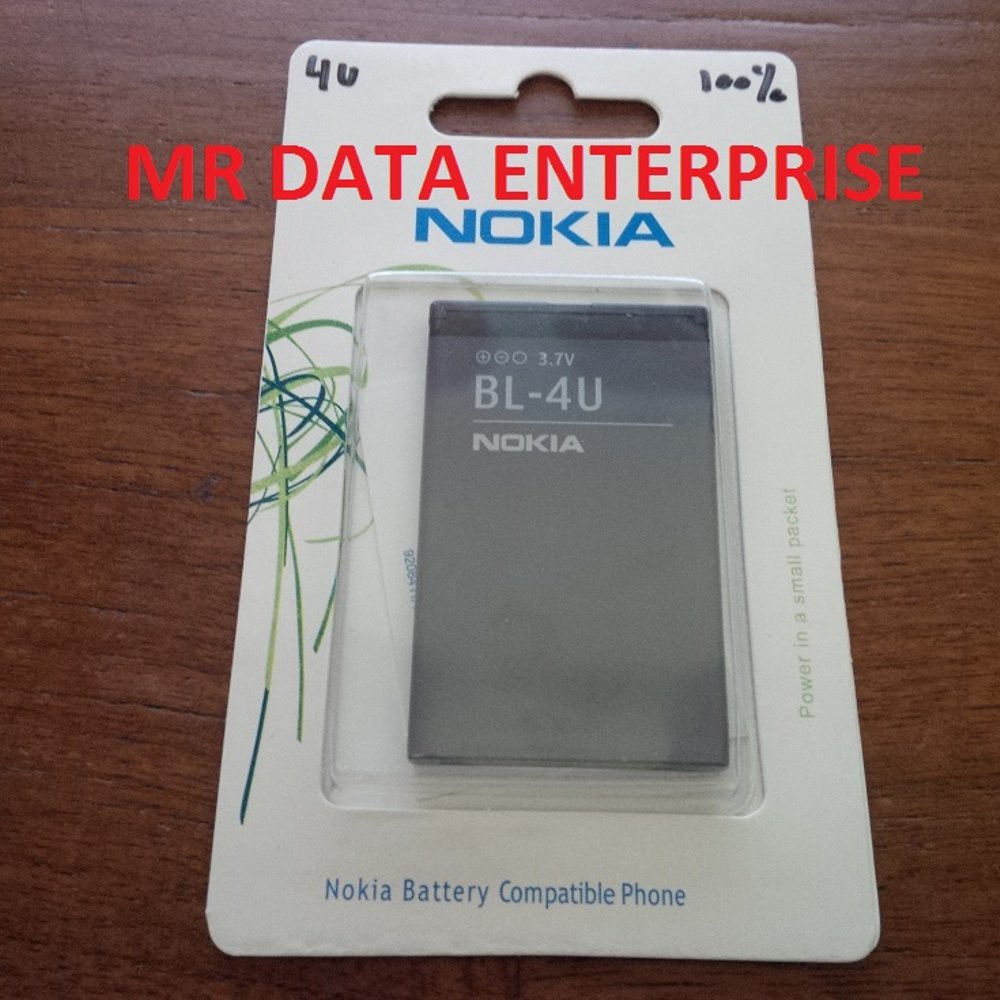 EXCLUSIVE  Baterai Nokia BL-4U Original 100% (baterai nokia bl4u bl-4u original,batre nokia bl4u b