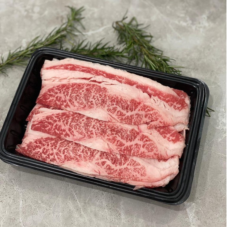 Jual Aus Wagyu Karubi MB 8-9 Beef Slice Wagyu Shortplate Slice - 250grm ...