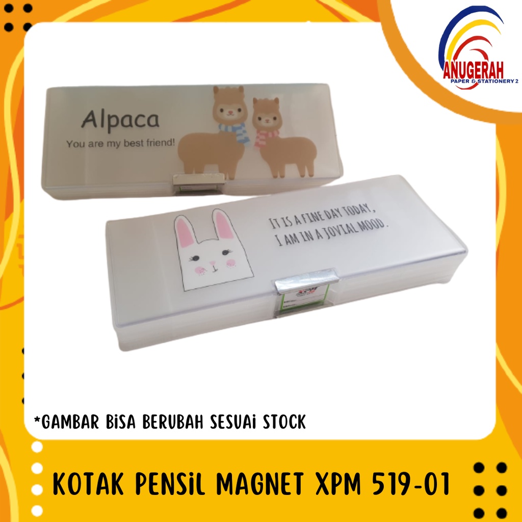 

PENSIL CASE TRANSPARANT XPM 51901/KOTAK PENSIL MAGNET (PCS)