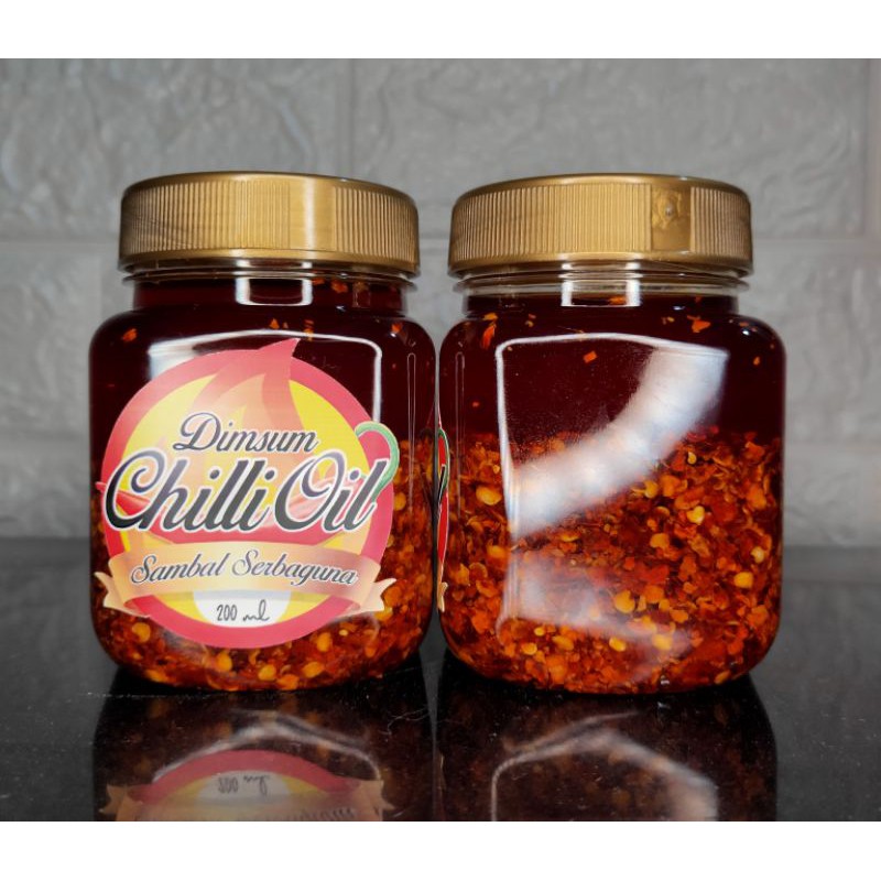 

chili oil - sambal serbaguna 200ml / halal / hot / enak