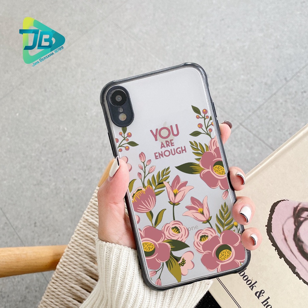 SOFTCASE CHOICE BUNGA OPPO VIVO XIAOMI SAMSUNG REALME IPHONE ALL TYPE JB5042