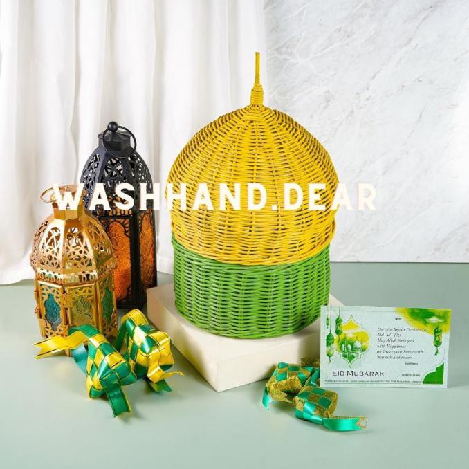 

Parsel Lebaran - Rattan Kubah - Tempat Hampers, Souvenir, Lebaran Indhfebria