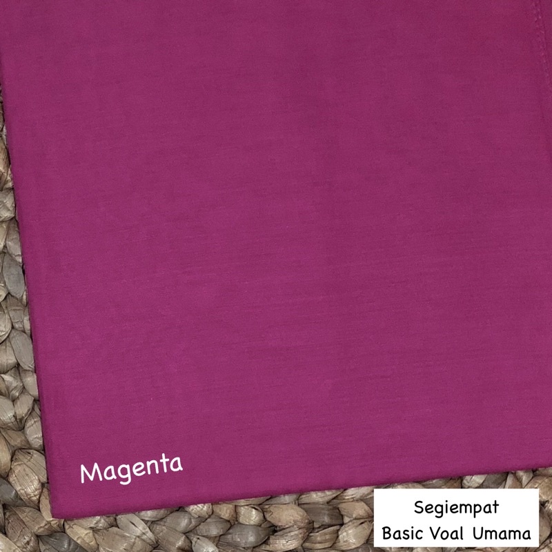 Hijab Basic Voal Umama Part 2-PREMIUM-Magenta