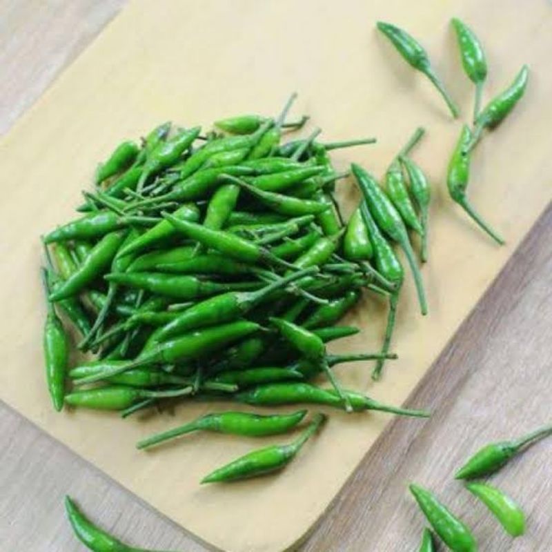 Cabe rawit hijau / Lombok hijau kecil