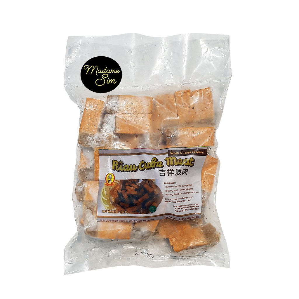 

RIAU CUBE MEAT - SAMCAN VEGETARIAN - MAITRI (500 GR)