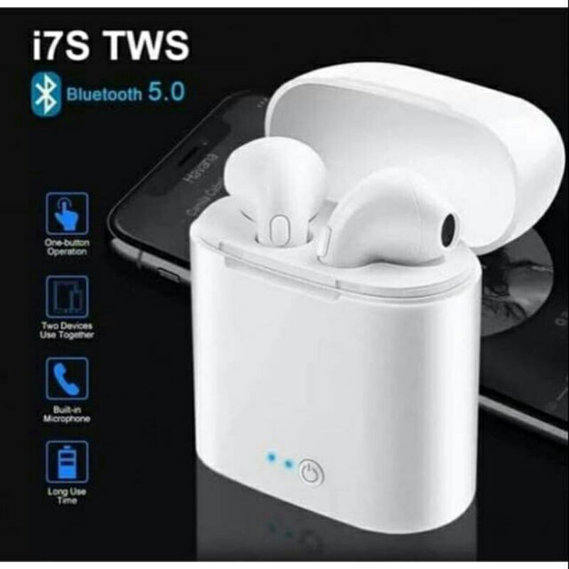Handsfree Bluetooth i7s - Headset Wireless Tws i7s - Earphone Tws i7s