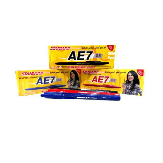 

Pulpen Standard AE7 (pak) / Bollpoint Standard AE7