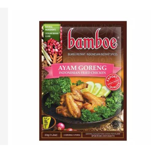 

Bamboe Bumbu Ayam Goreng 33 gr