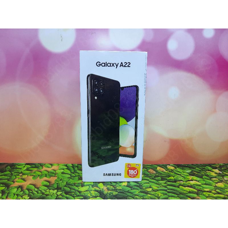Samsung - Galaxy A22 LTE 5G - 6/128 6 GB RAM 128 GB ROM - 48MP Camera - 5000mAh - Garansi Resmi SEIN