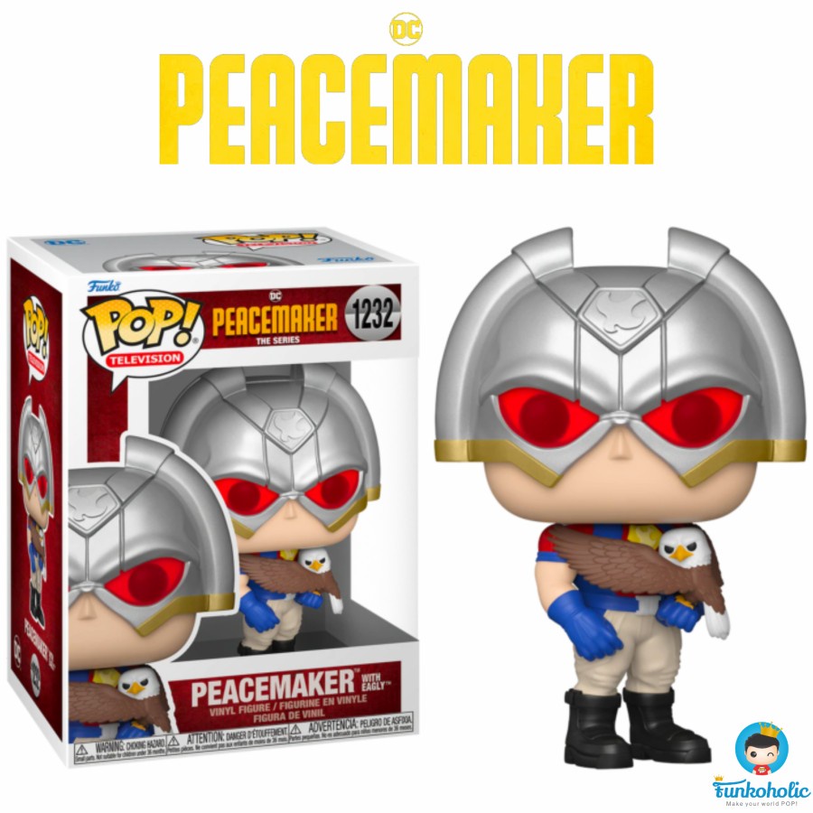 Funko POP Television Peacemaker - Peacemaker in with Eagly #1232