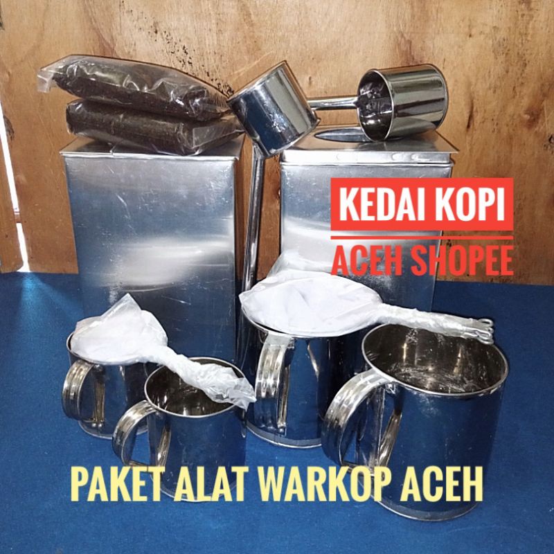 Paket Lengkap Alat Warkop Aceh