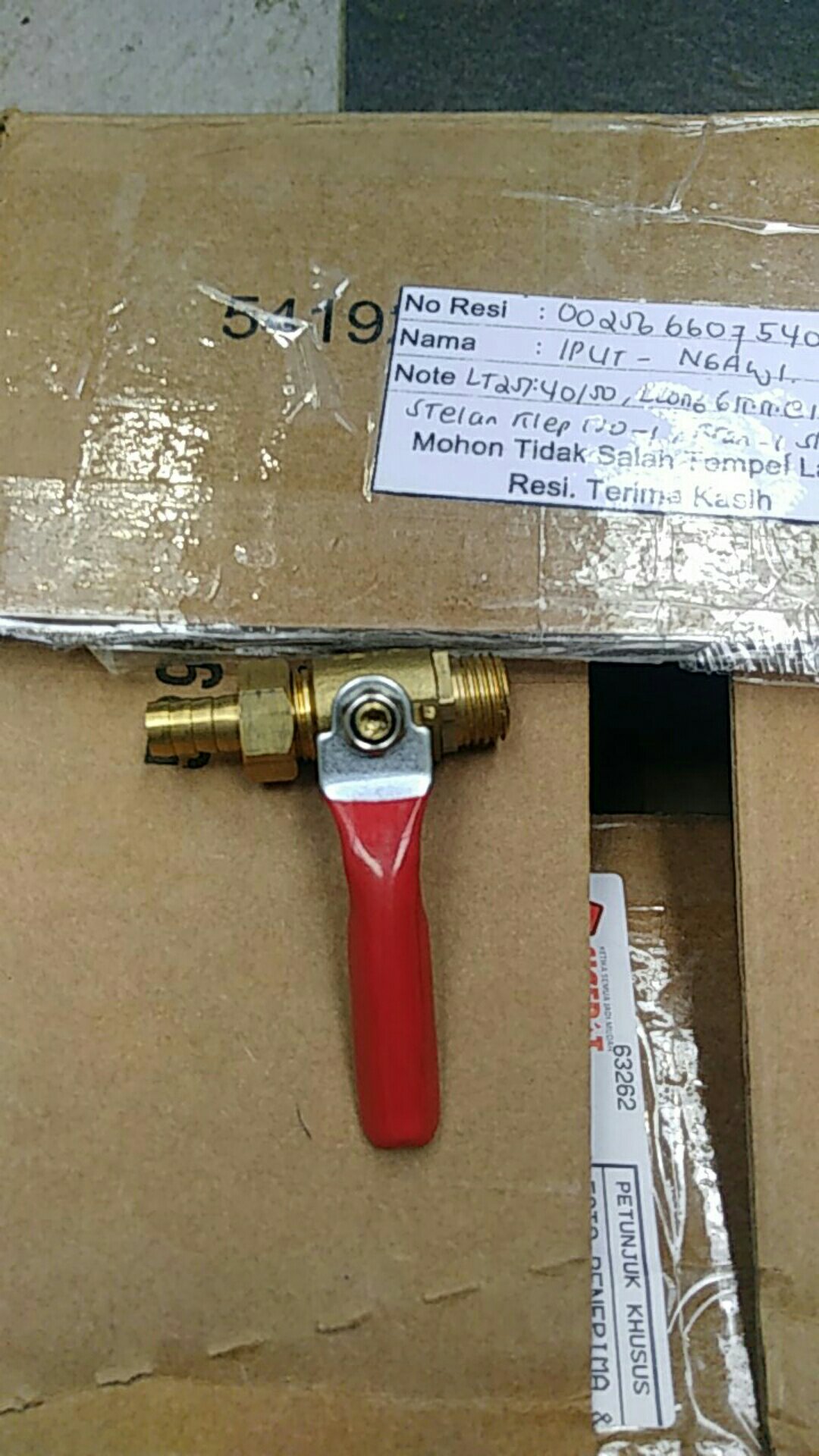 Kran Kompresor /stop Kran / Kran Angin 1/4