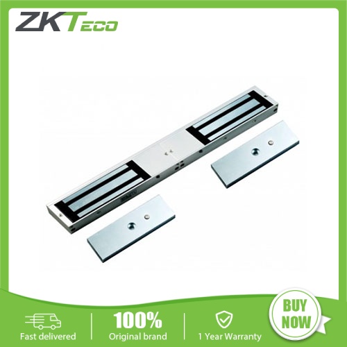 ZKTeco Electromagnetic Lock Power-On to Lock Working DC12V Input Holding Force: 2*150kg - AL-180D