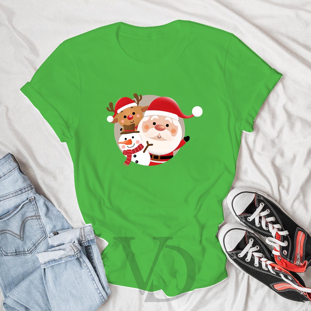 kaos natal / kaos ibu ayah anak / kaos couple / kaos tumblr lucu