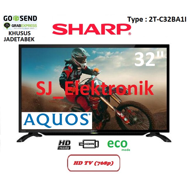 LED TV Sharp 32 Inch 2T-C32BA1I / 32BA1 AQUOS HDTV HDMI