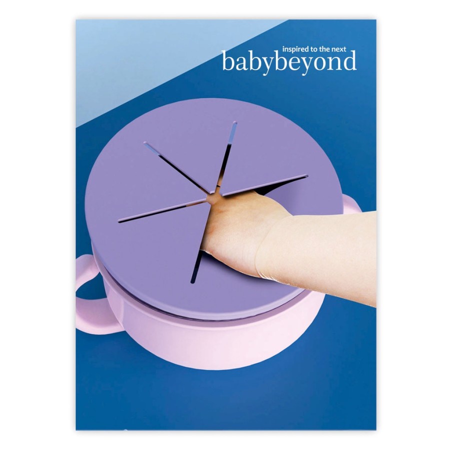 BABY BEYOND SNACK CONTAINER WIT LID 320ML [ BB1050 ]