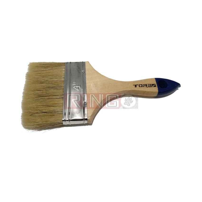 

Tora Kuas cat / paint Brush White 4" TR-PB4-W
