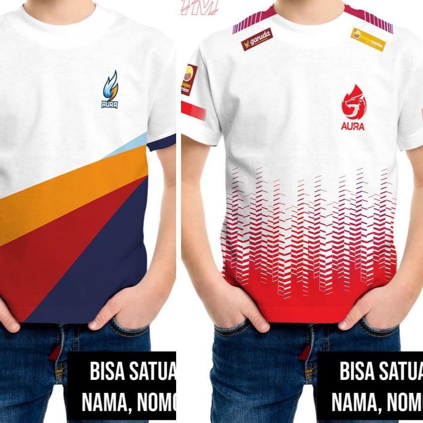 Ready Stock Gt Gt Bisa Cod Kaos Jersey Gaming Anak Esport Aura Nesc 2018 2019 Free Fire Pubg