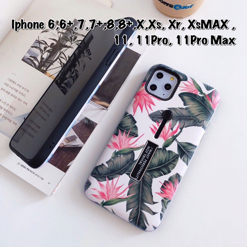 Leaves Grip Case Iphone 6 6s 6s+ 6+ 7 7+ 8 8+ X Xs Xr XsMAX 11 11pro 11promax 11 pro max