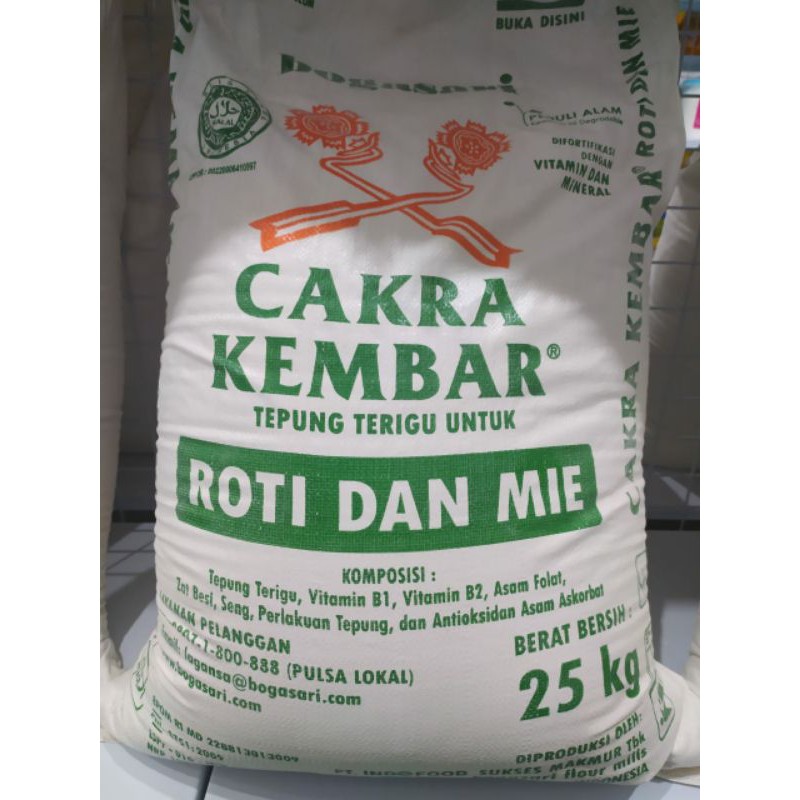 

CAKRA KEMBAR BOGASARI TEPUNG TERIGU REPACK 1 KG