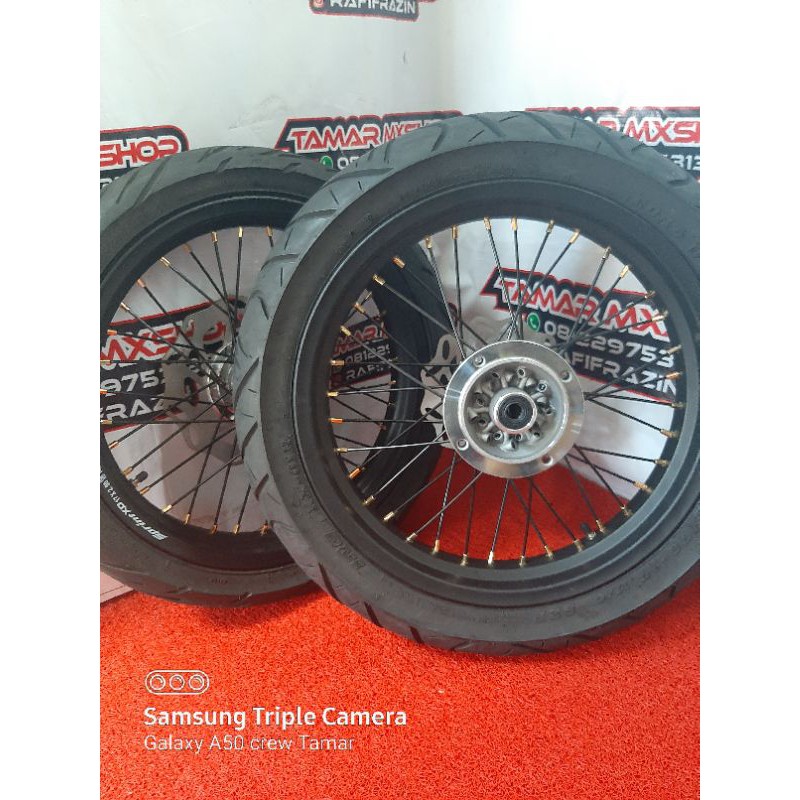 ban supermoto klx150 free disc cakram roda sumo klx ban sumo d tracker 150