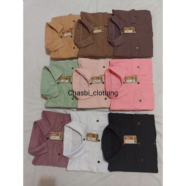 OLIN BUTTON | JAKET WANITA | size L