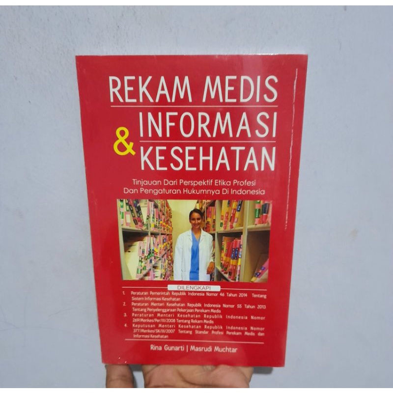 Jual Buku Rekam Medis Dan Informasi Kesehatan Original Hvs | Shopee ...