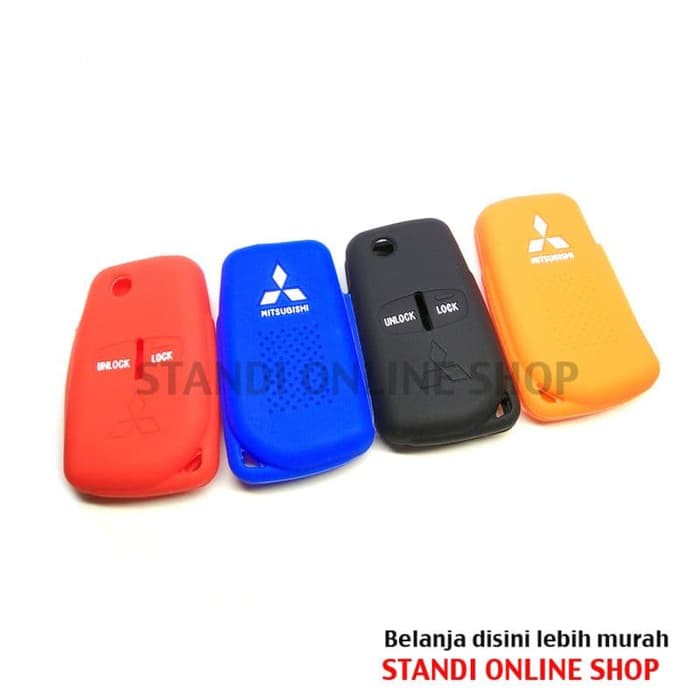 Kondom Remote Silikon Cover Kunci Mitsubishi Pajero Mirage Outlander