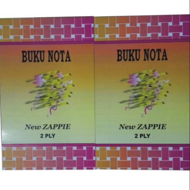 

Buku Nota kontan 1/4 folio 2ply