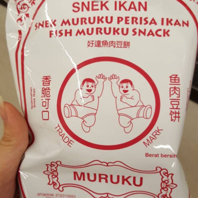 Snek Ikan Muruku Perisa Ikan