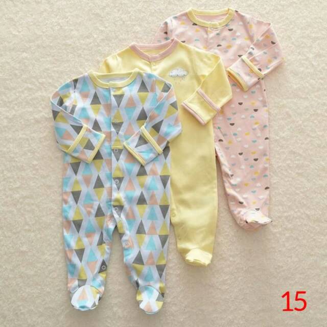 mamas&amp;papas sleepsuit/ sleepsuit premium/ mamas papas/ baju tidur bayi