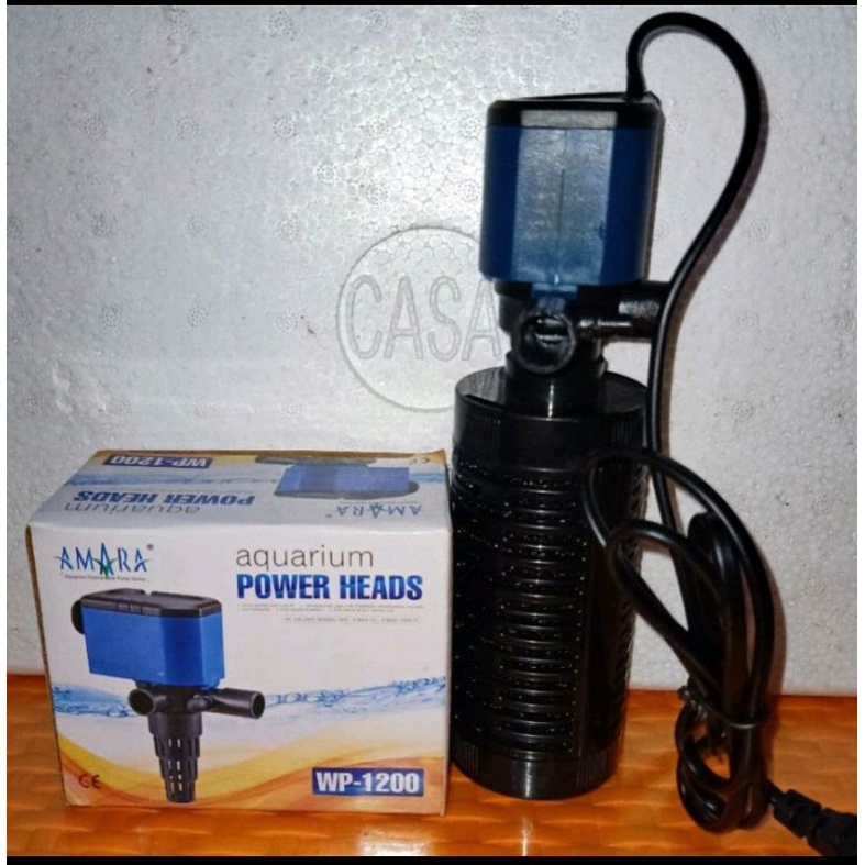 pompa celup / Pompa air + quick filter akuarium Amara 1200, Sakaipro 1200, yang 1200, kyoto 1200s, S