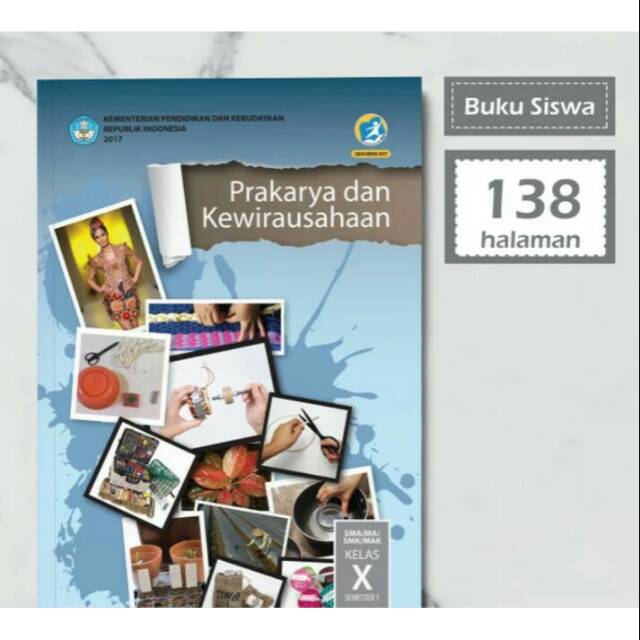 Buku siswa dikbud prakarya kelas 10 semester 1 revisi 2017