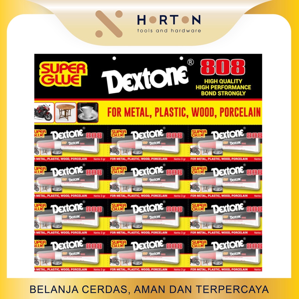 

Lem Dextone Super Glue 808 3gram