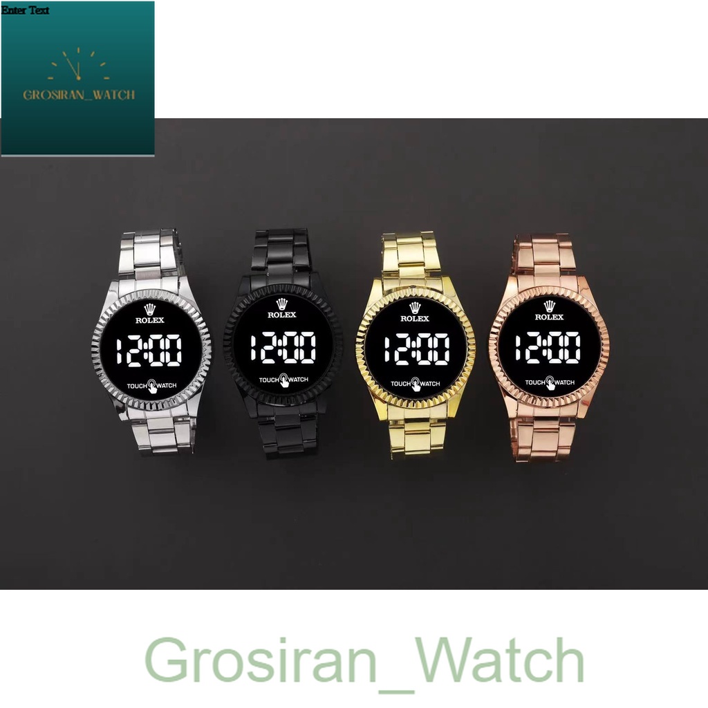 JAM TANGAN PRIA TERBARU 2021 TOUCH WATCH LED WATCH DIGITAL RLX-45 [G_W]