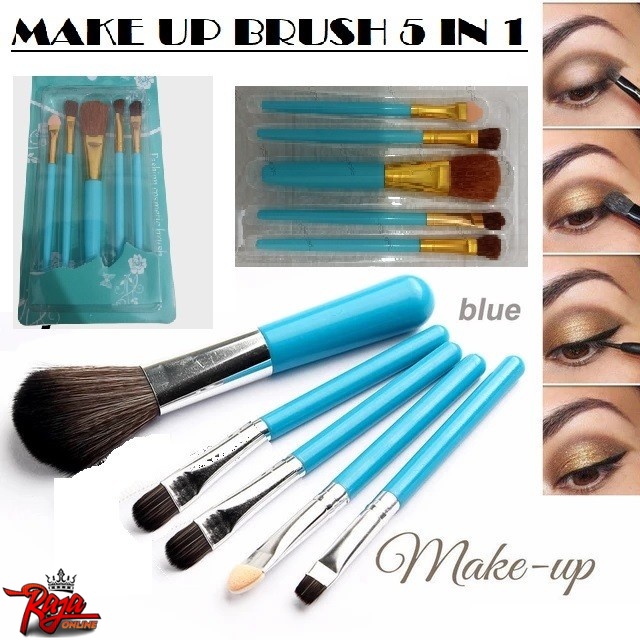 FCB5-Brush Make Up Set 5 in 1 Brush Makeup Kosmetik