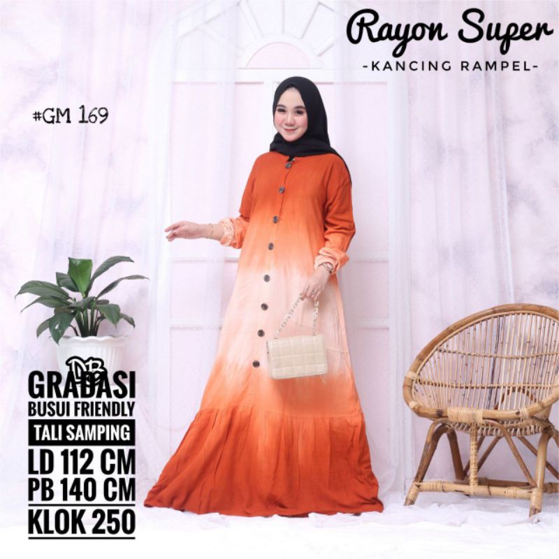 Jual Homedress Tiedye Pelangi Gamis Gradasi Jumputan Shopee Indonesia